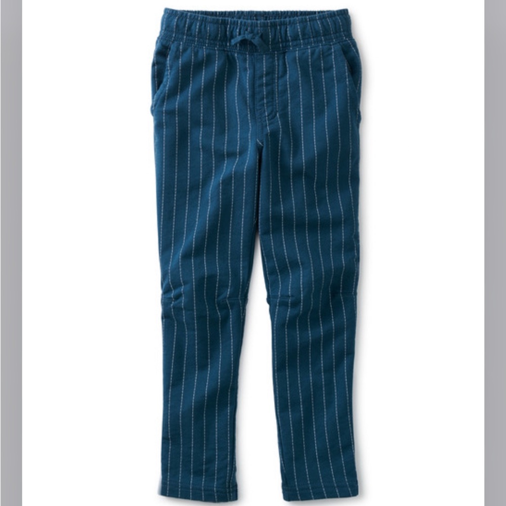 Dark Teal Tea Collection Boys Trek Pants, size 12